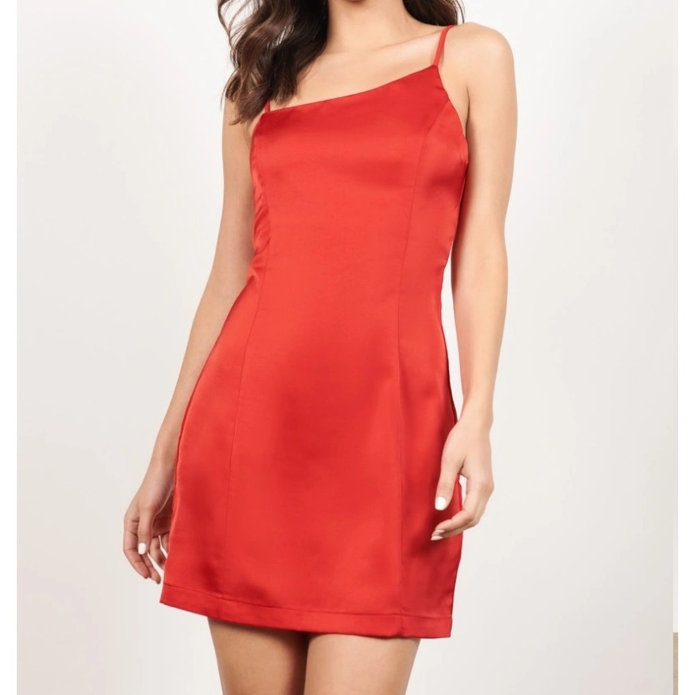 Tobi Red Mini Dress